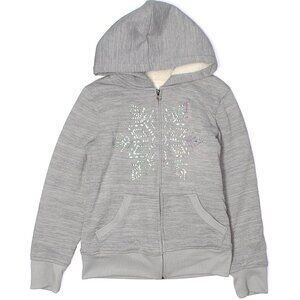 CRB‎ Gray Snowflake Zip Up Hoodie Size 10 - 12